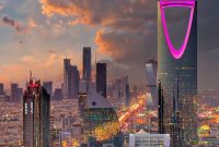 Riyadh Saudi Arabia City Skyline at Night Top-Rated Noise-Canceling Headphones For Travel